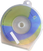 Mini CD Shell Box mit abheftlochung